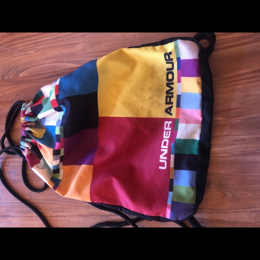 Under armour draw string bag